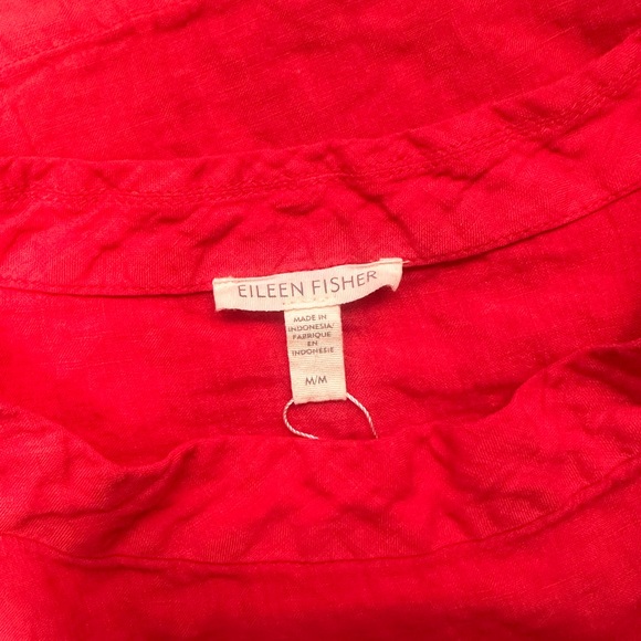 Eileen Fisher sleeveless linen tunic - Picture 3 of 6